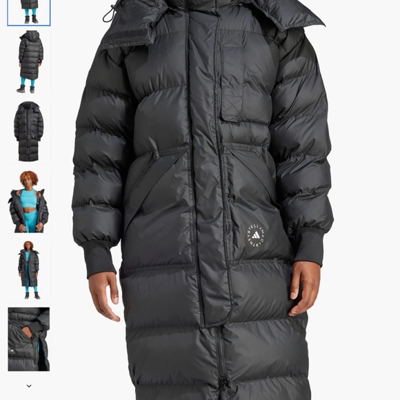 adidas by Stella McCartney Longline WIND.RDY Puffer Jacket, size XL - Picture 16 of 16